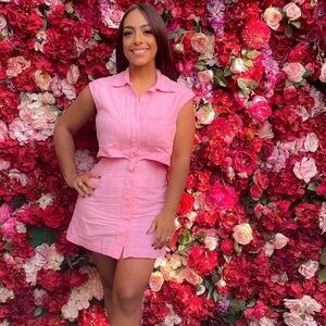 Zara Pink Textured Top